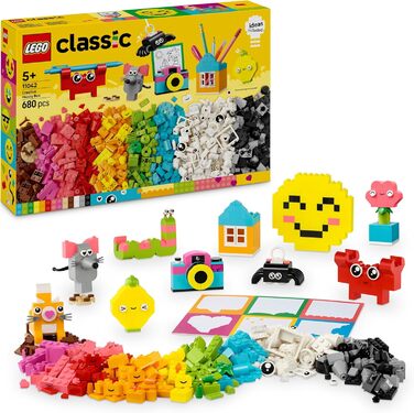 Конструктор LEGO Classic Креативна коробка для розваг, 680 деталей