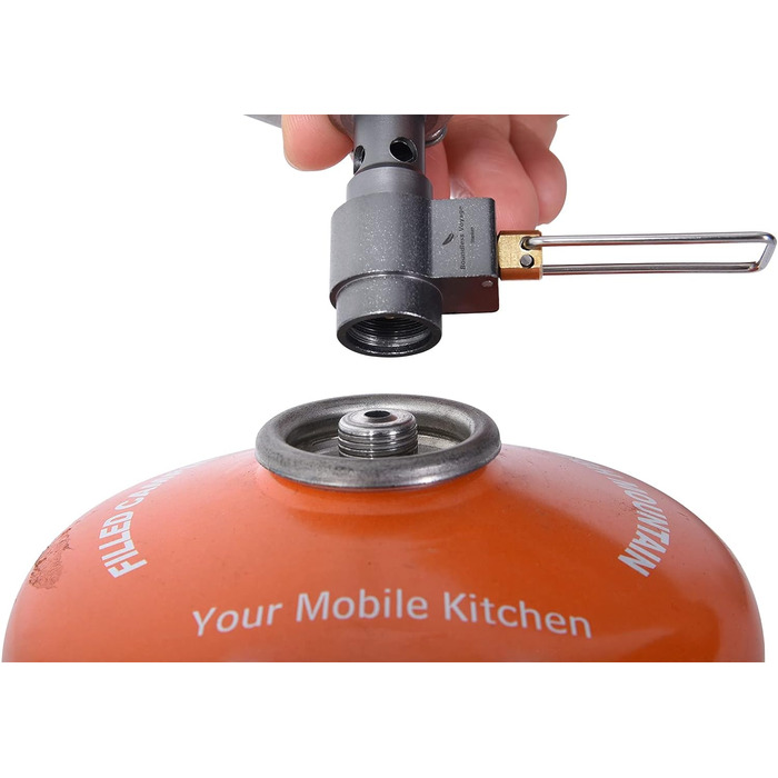 Вт Кемпінгова газова плита Міні-газова плита з титанового сплаву Похідна плита Портативний пальник Ультралегка кишенькова духовка