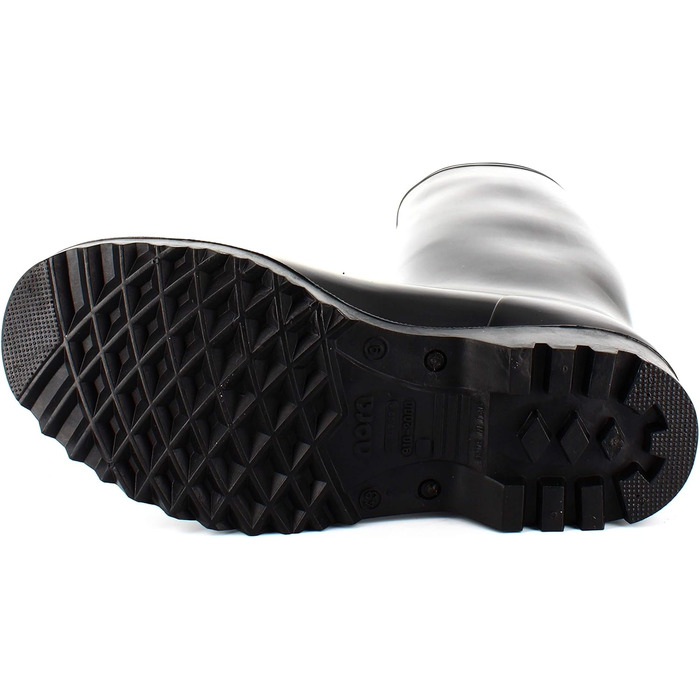 Гумові чоботи унісекс для дорослих, чорні (чорний (цв.) 00), 43 ЄС, 43