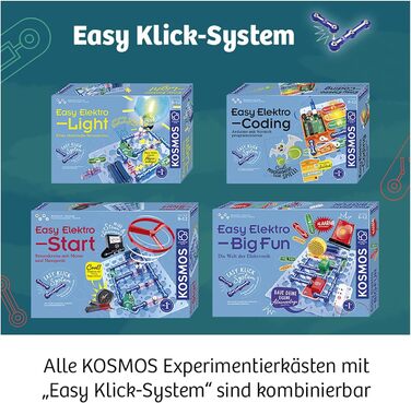 Набір для експериментів Easy Elektro Start KOSMOS, основи електрики