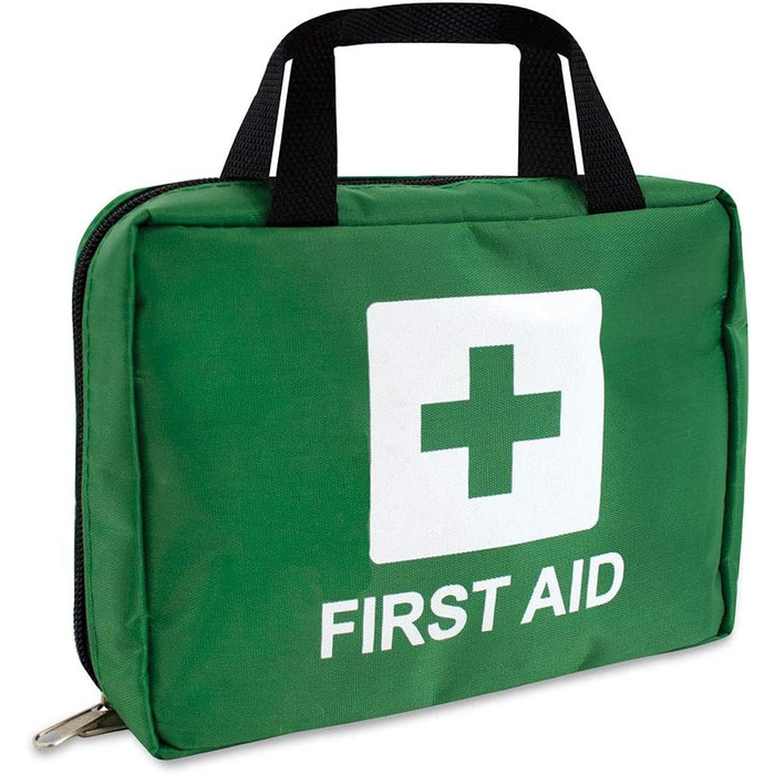 Аптечка преміум-класу Lewis-Plast на 90 предметів - містить очну рідину, 2 пакети з холодом (льодом) та ковдру для дому, офісу, ав