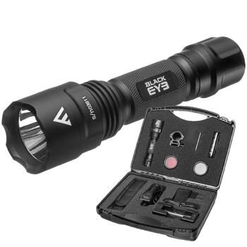 Ліхтар тактичний Mactronic Black Eye 650 (650 Lm) Recharg Type-C Gun Mount RGB Kit (L-MX532L-RC/SET3)