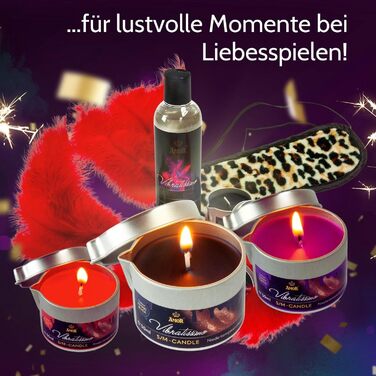 Мл I Низька температура в червоному кольорі I Високоякісний свічковий віск без запаху I Крапельна свічка для еротичних ігор I Романтична масажна свічка для пар I Wax Candle, 50