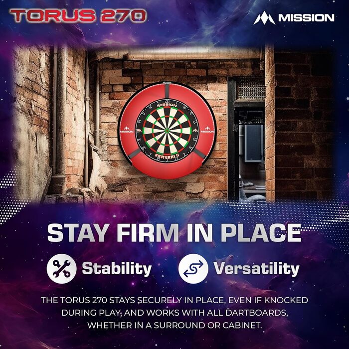 Світлодіодна система освітлення Mission Darts TOR270 Torus 270