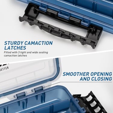 Коробка для рибальських снастей 3600, коробка для приманки 3700, коробка для рибальських снастей, рибальський чохол, 2 шт., водонепроникна, рухома коробка для рибальських приманок (3500-2 шт.)