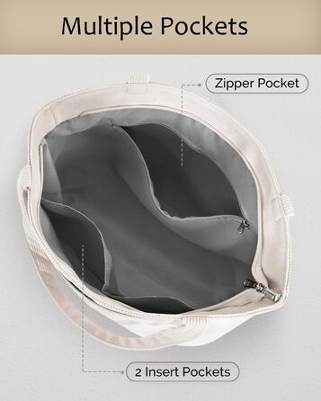 Сумочка Жіноча Сумка Сумка Шоппер Велика сумка через плече Вельветова сумка Сумка Сумка Тканинна Сумка для Коледжу Школи Роботи По