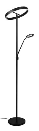Стільник LED Trio Willis 449510232, матовий чорний метал, 39 5.5 Вт, регульована колірна температура, диммер