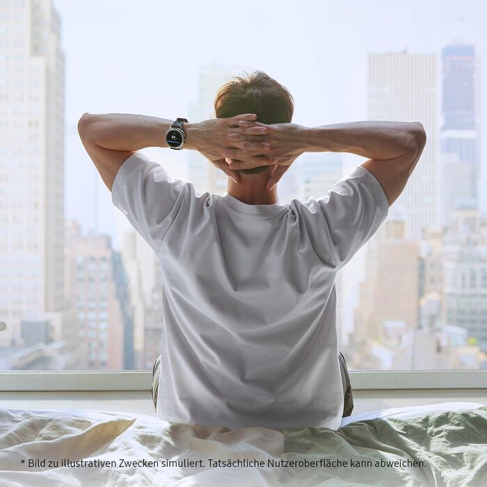 Розумний годинник Samsung Galaxy Watch8 з Galaxy AI, фітнес-годинник та фітнес-трекер, спортивний ремінець, велнес та коучинг сну, 40 мм, Bluetooth, графітовий, 3-річна гарантія виробника