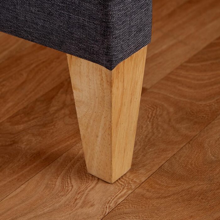 Ліжко-футон Homestyle4u, м&39яке ліжко 140x200 з рейковим каркасом та 2 коробками для зберігання, сіре, двоспальне ліжко з місцем для зберігання Артикул 2620 Сірий, з рейковим каркасом та коробкою для зберігання, 140 x 200 см