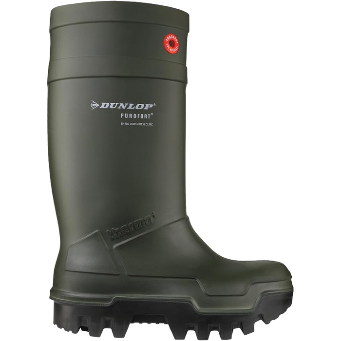 Чоловічі захисні чоботи зеленого кольору, 46 EU, суцільний колір