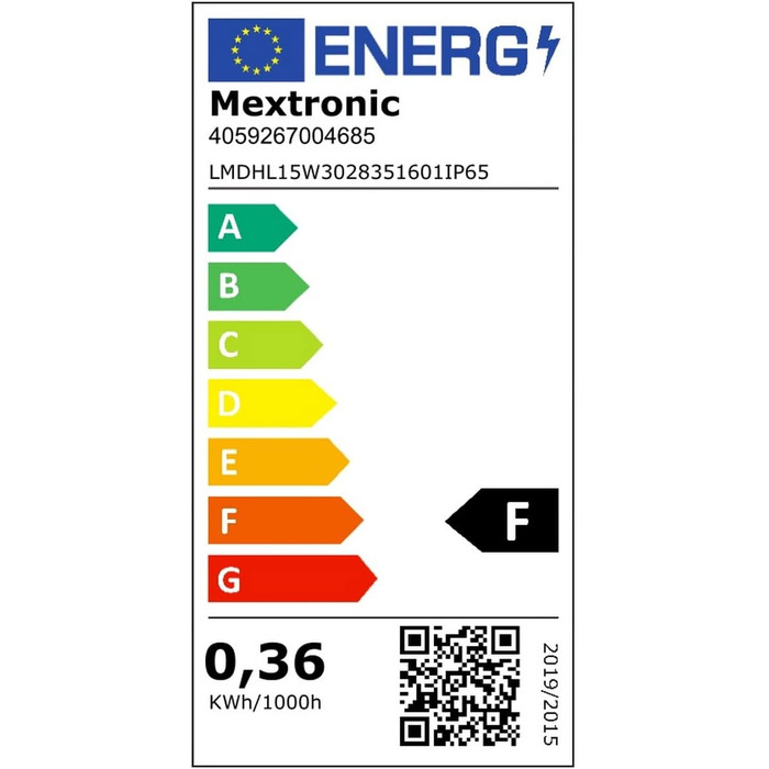 Набір світлодіодних модулів 20 шт. LED-модуль живлення HL01 0.36W 3000K 12V IP65