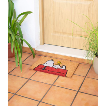Килимок Grupo Erik Coconut Mat для дверей Peanuts Snoopy Килимок для вловлювання бруду 40x60 см - Peanuts Snoopy Подарунки Мерч