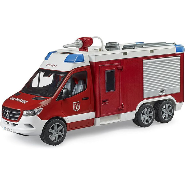 Пожежна машина bruder MB Sprinter червона 116