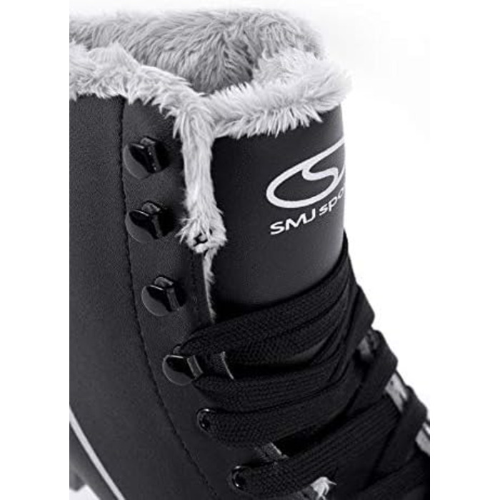 Чоловічі ковзани SMJ Calgary, взуття для фігурного катання, класичні ковзани, чорні Розміри 42, 43, 44, 45, 46