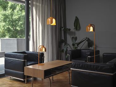 Підлоговий світильник Osram Decor Corolle E27, помаранчевий, ретро