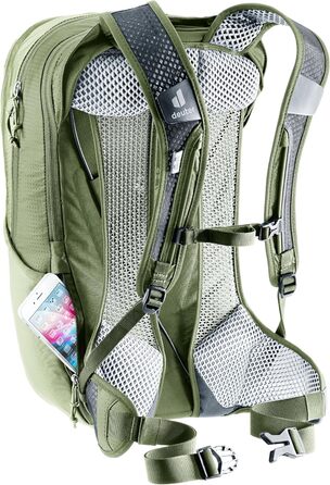 Велосипедний рюкзак Deuter Race Air 143 Mineral-grove 143 L
