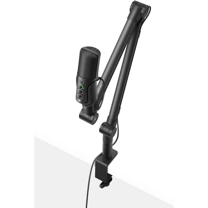 Стрімінговий набір Sennheiser Profile з USB-мікрофоном та бездротовою ігровою гарнітурою Corsair HS80 RGB Multiplatform Dolby Atmos, всеспрямований мікрофон, сумісність з iCUE PC, Mac, PS5, PS4 Carbon
