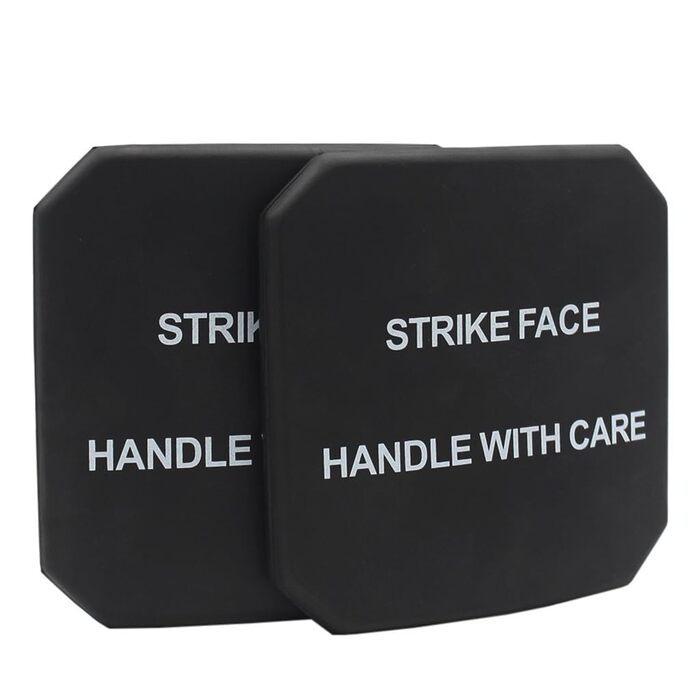 Дюймів військовий жилет EVA бічна пластина накладка тактичний страйкбольний мисливський жилет бронежилет манекен пластина захисна бічна накладка панель SAPI розміром чорний, 2 шт., 6x6