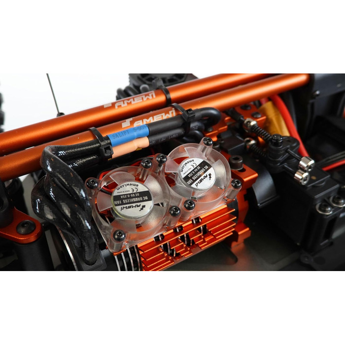 Баггі 17 4WD RTR чорний, 22553 AMXRacing RXB7
