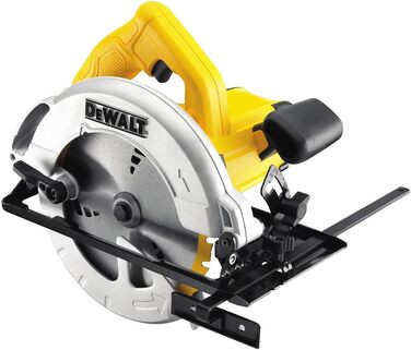 Компактна циркулярна пила DEWALT 184 мм 1350 Вт 240 В DEWDWE560-TB Жовта одномісна
