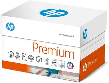 Папір для принтера HP Premium CHP850 TrioBox 80 г, А4, 1500 аркушів (3x500), екстра гладкий, білий - інтенсивні кольори, чіткий шрифт