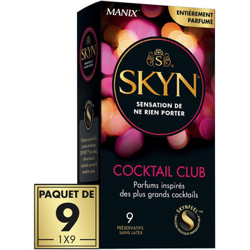 Презервативи Manix Skyn Cocktail Club, 9 шт, без латексу