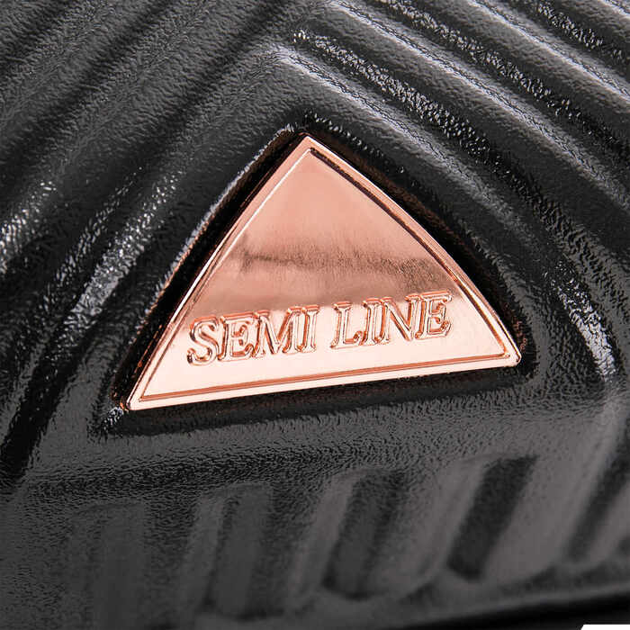 Валіза Semi Line 20' (S) Black (T5726-1)