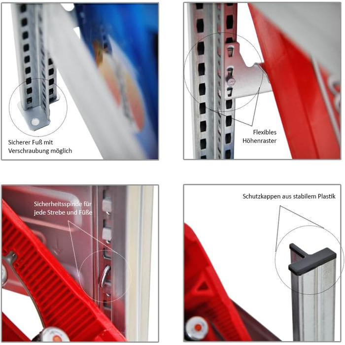 Стійка для ящиків для напоїв та шин PROREGAL CHIEMSEE TIRE, виготовлена в Німеччині ВxШxГ 200x136x43,5 см 6 ящиків 4 шини Оцинкована Стійка для ящиків для напоїв, підставка для шин, гаражна стійка, підвальна стійка для 6 ящиків та 4 шин (широка), оцинкова