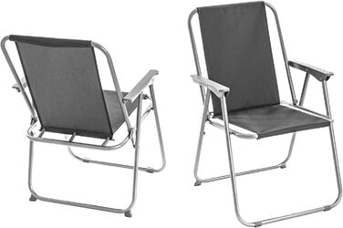 Кемпінгове крісло Складане крісло Комплект з 2 предметів Рибальське крісло для рибалки Директор Пляжне крісло Складане Відкрите