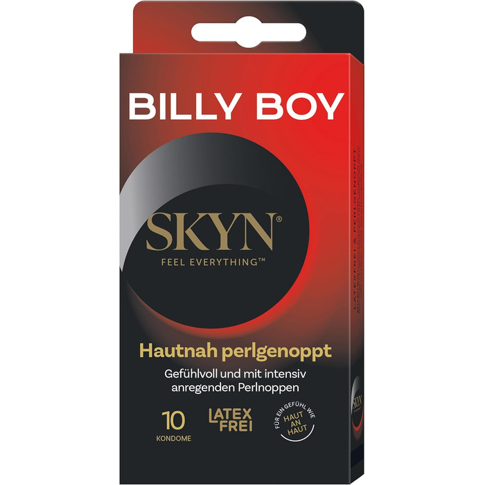 Презервативи BILLY BOY SKYN Hautnah Perl, 10 шт