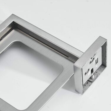 Туалетна щітка, щітка для унітазу та тримач з матовою нержавіючої сталі для настінного кріплення, матове покриття