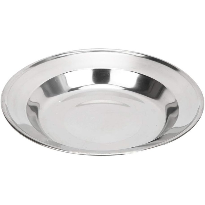 Набір столових приборів для кемпінгу, набір посуду з нержавіючої сталі, мірний набір, включає тарілку, чашку, виделку, ложку, ніж, набір столових приборів 8 в 1 з сітчастою сумкою, набір посуду для кемпінгу, походів та пікніків на свіжому повітрі