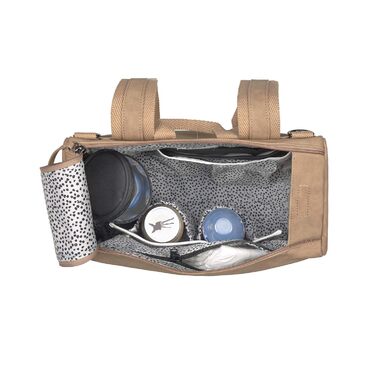 Пеленальний рюкзак-сумка для пеленання з аксесуарами веганська шкіра/ніжний рюкзак-верблюд, ука (упаковка 1)