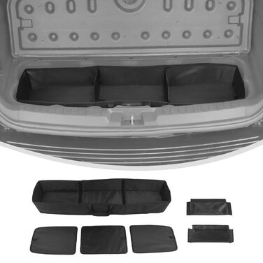 Органайзер для багажника Linskip, що складається, для Dodge Journey 20112020, з тканини Оксфорд, з 2 знімними перегородками