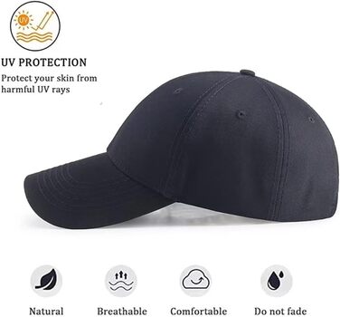 Бейсболка Etyepoh для чоловіків і жінок, бейсболка унісекс, регульована бейсболка з чистим кольором бейсболка бейсболка один розмі