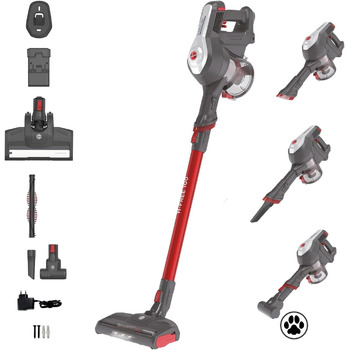 Акумуляторний пилосос для прибирання шерсті домашніх тварин H-FREE 100 PETS без мішка насадка для домашніх тварин I Час роботи до