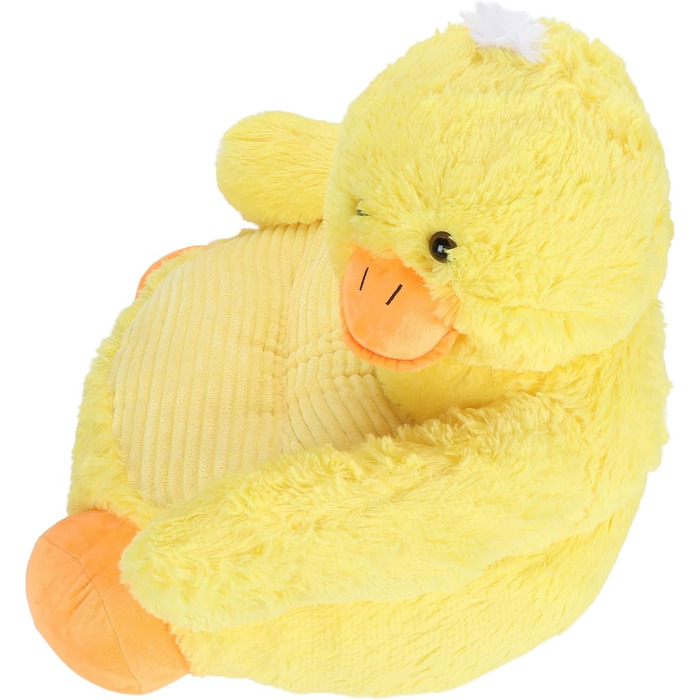 Плюшеве сидіння у формі качки зі спинкою - м&39яке, зручне та миється, милий дизайн тварин для спальні або ігрової кімнати