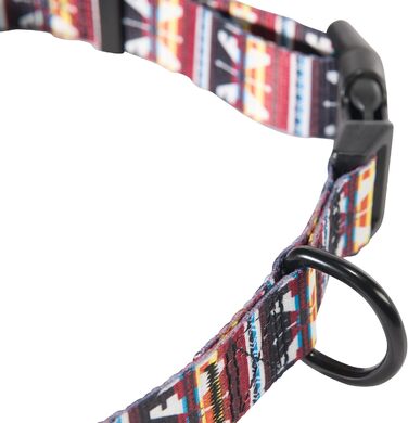 Нашийник для собак Hooey Nomad, міцний поліестеровий ремінець, дизайн у стилі вестерн, принт Тотем, розмір L