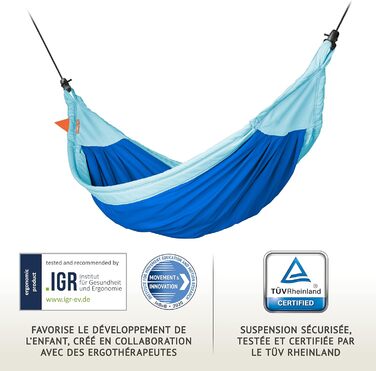 Дитячий гамак з органічної бавовни вбудоване кріплення