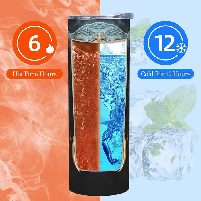 Кухоль з прямою трубочкою, дизайн моторошний слон, принт, дорожній кухоль, підходить для кемпінгу, офісу та дому, 590 мл