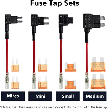 Набір проводів WOLFBOX Acc для G840S/G930/G850/G900/G840H, не підходить для D07, комплект кабелів автомобільного зарядного пристрою Type-C для відеореєстраторів із захистом від розрядження акумулятора