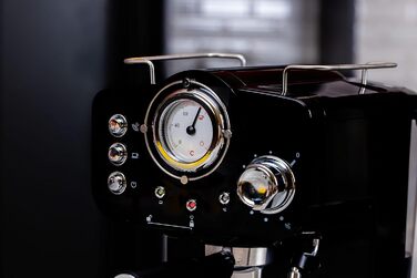 Кавоварка Zilan з піноутворювачем молока Машина для портафільтра Машина для капучино Кавоварка з портафільтром Резервуар для води 1,25 л 15 бар Ретро дизайн