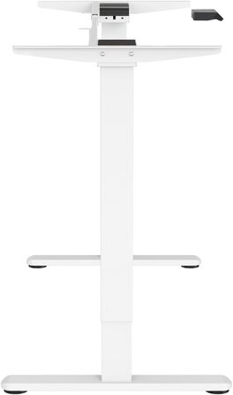 Каркас електричного столу SVITA DOBON для стільниці, ніжки регульовані по висоті, функція пам&39яті, подвійний двигун, металевий, білий