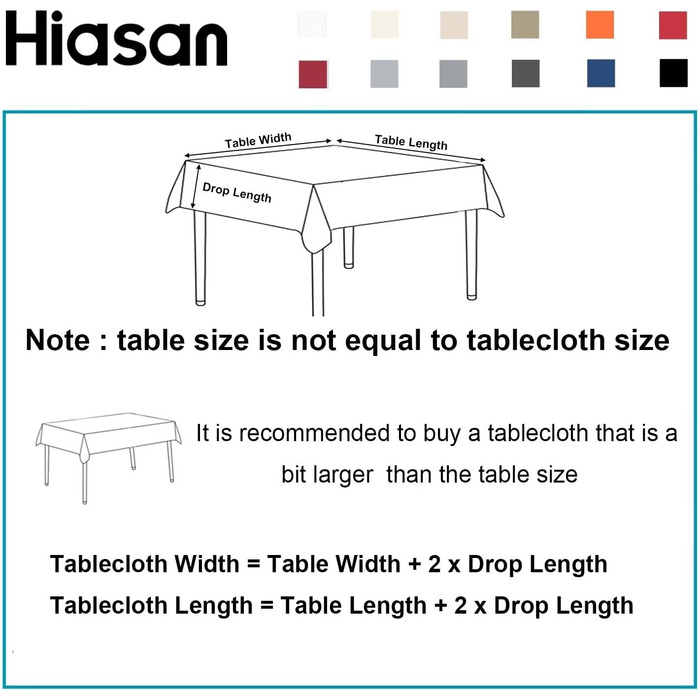 Скатертина Hiasan Гладка скатертина Стійка до плям скатертина з ефектом лотоса Легка водовідштовхувальна столова білизна, сіра, 14