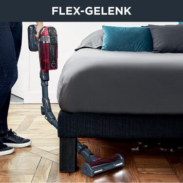 Акумуляторний пилосос Rowenta X-Force Flex 11.60 Догляд за домашніми тваринами RH9878WO Потужність всмоктування 130 Вт Акумуляторн