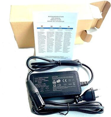 Зарядний пристрій Enerpower Li-Ion 29.4V 2A CCCV для акумуляторів Pedeec 24V з XLR-3 (CB, GS)