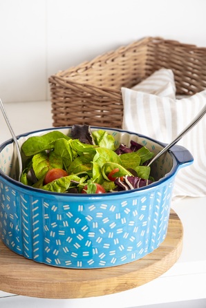 Форма для запікання Limited Edition Maison 22х18.5х8 см, жаростійка кругла