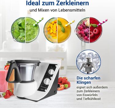 Ніж VIOKS до кухонного комбайна Vоrwerk Thermоmix ТM21 Ніж блендера з нержавіючої сталі SUS420 Thermоmix ТM 21 / Запчастини до кухонного комбайна Ніж ТМ 21