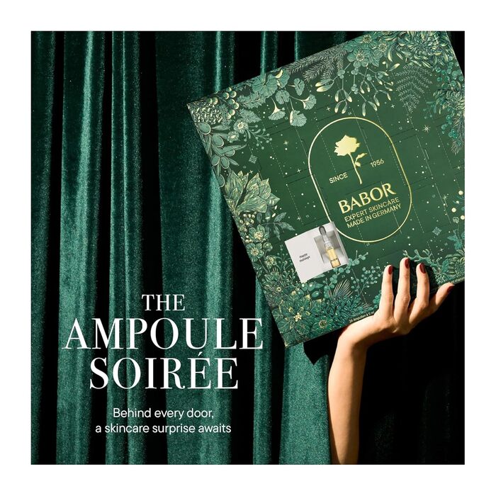 Адвент-календар, 24-денний інтенсивний ампульний догляд, зволоження, регенерація та антивіковий ефект, набір краси, косметичний календар, 24 x 2 мл 2025