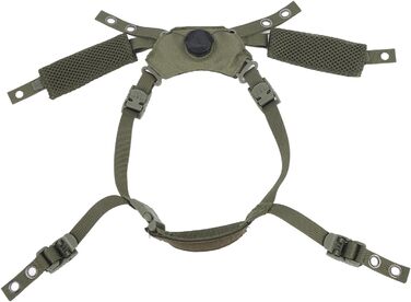 Тактична система підвіски шолома Dial з ремінцем для підборіддя для ACH, Mich, Team Wendy, FMA, EXF, з м&39якою комфортною підкладкою, кріпильними гвинтами, аксесуарами, губкою армійського зеленого кольору